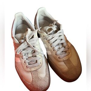 Women's White and Grey Adidas